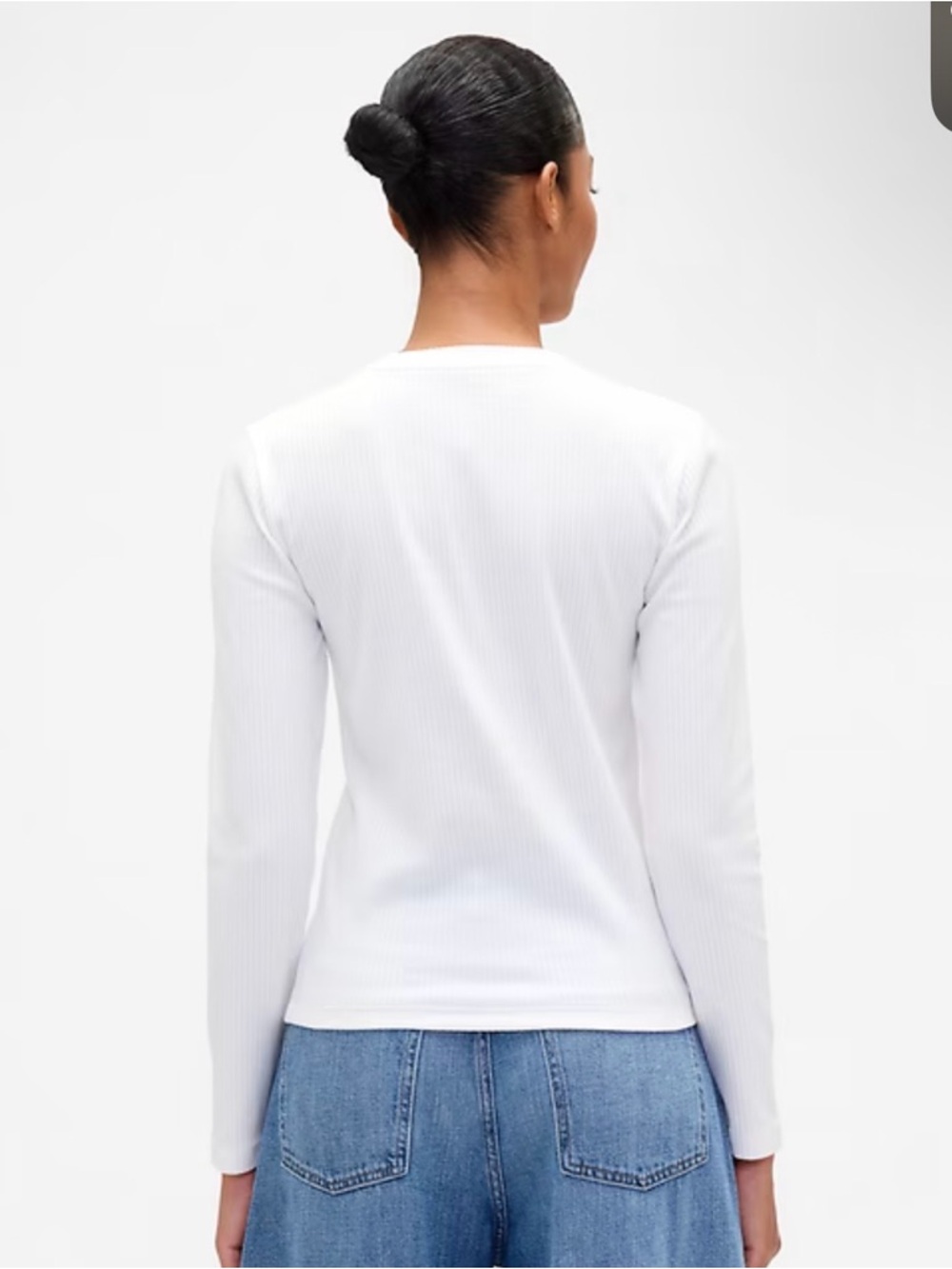 Gap Ribbed Button Front Shirt - Picture 2 of 7
